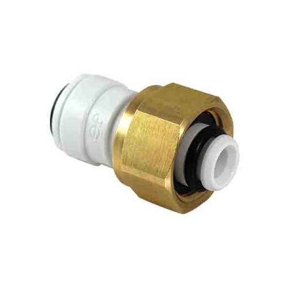 Adaptateur de gaz JG 3/8" x 1/2 laiton filetage BSP