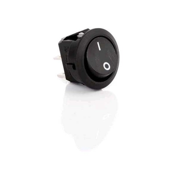 Bouton d'alimentation rond