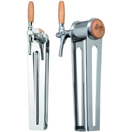 Colonne Lindr NAKED avec 1 robinet en acier inoxydable