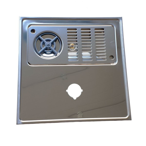 Égouttoir avec rince-verres 50x40cm Ø5CM à utiliser avec le support Égouttoir avec rince-verres 50x40cm Ø5CM à utiliser avec le support