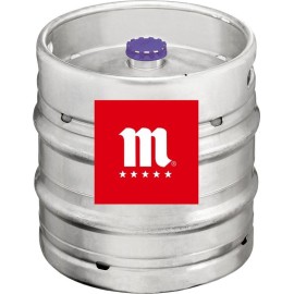 Mahou 5 étoiles 30 litres Keg - enlèvement uniquement Madrid