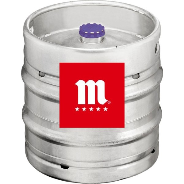 Mahou 5 étoiles 30 litres Keg - enlèvement uniquement Madrid