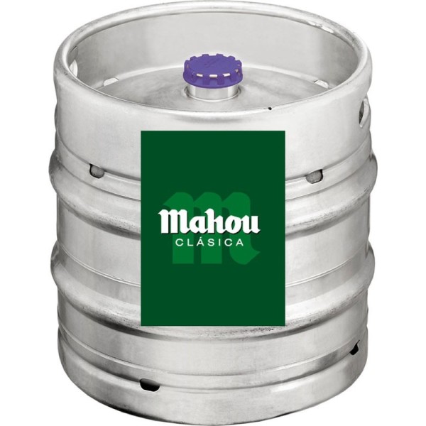 Mahou Clásica 50 litres Keg - collecte uniquement à Madrid