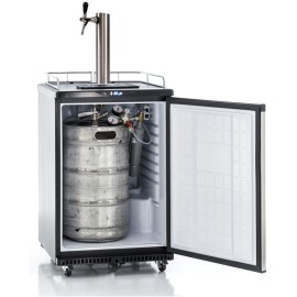 Pack frigo - distributeur avec tous les accessoires - tête de Mahou - San Miguel