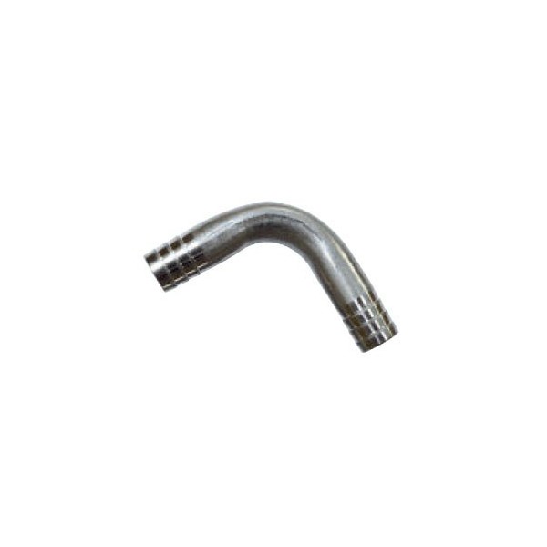 Raccord courbé en acier inoxydable 12mm pour tube 13 - 16mm