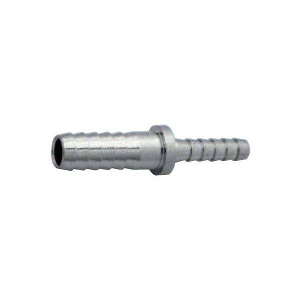 Raccord en acier en réduction avec cannelure 7x10,2mm pour tube 3/8" à 1/2"