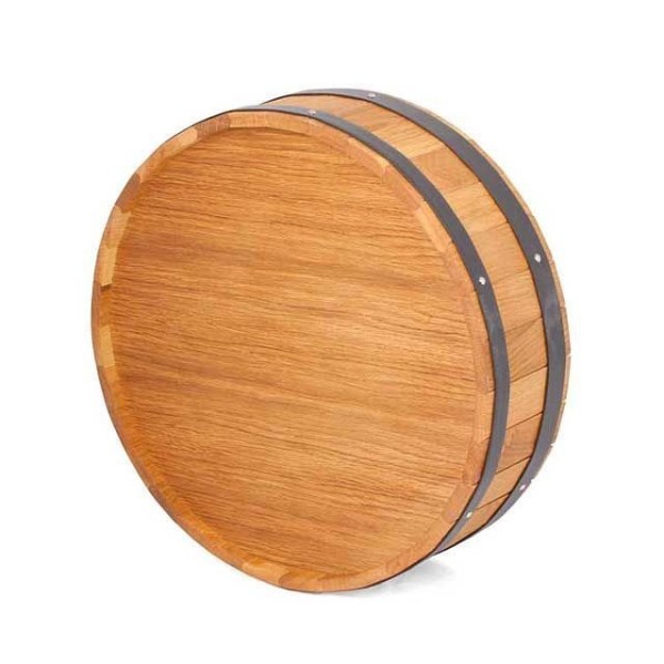 Panneau cylindrique en bois pour robinets muraux