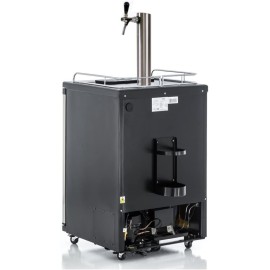 Ensemble glacière 2 robinets en acier inoxydable - tireuse avec accessoires et CO2, sans têtes Ensemble glacière 2 robinets en acier inoxydable - tireuse avec accessoires et CO2, sans têtes