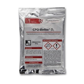 CPQ dinfex O2 poudre de nettoyage 50g (oxygène actif) - pour les circuits de bière et d'eau potable