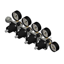 Détendeur primaire de CO2 W21,8 TOF - 4 corps