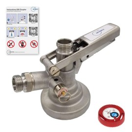 KeyKeg 1/2" DSI - acier inoxydable 304 pour la bière, le vin et les boissons non alcoolisées