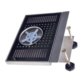 Égouttoir avec support 30 x 20cm avec rince-verres pour usage avec les tireuses portables