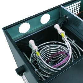 Ensemble refroidisseur préinstallé AS - 40 + colonne avec 2 robinets + égouttoir simple sans vidange Ensemble refroidisseur préinstallé AS - 40 + colonne avec 2 robinets + égouttoir simple sans vidange