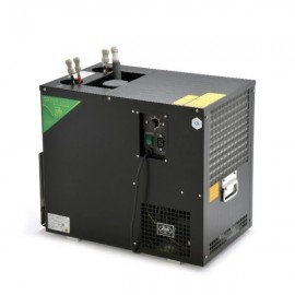Ensemble glacière préinstallée AS - 80 + colonne avec 1 robinet + égouttoir encastrable avec rince-verres