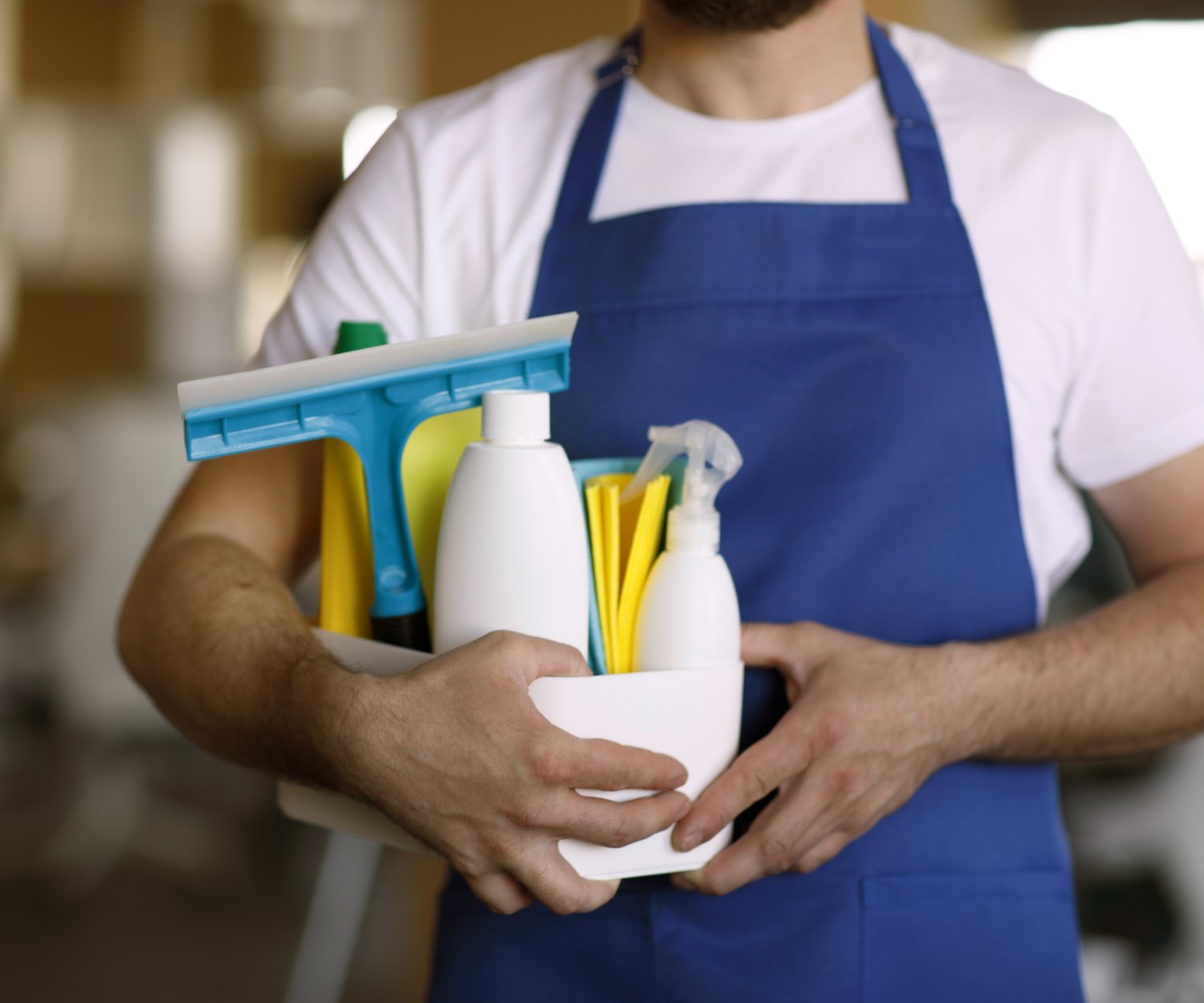 productos y equipamiento para limpieza en hostelería